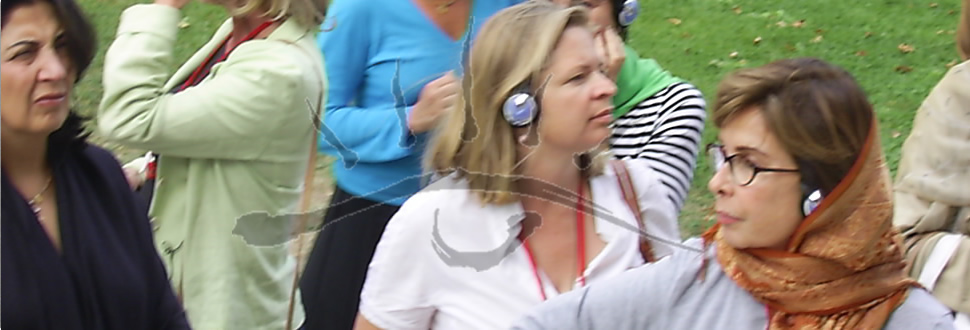 rehber mikrofonu, rehber kulaklığı, kablosuz rehber dinleme, turist rehberi mikrofon sistem